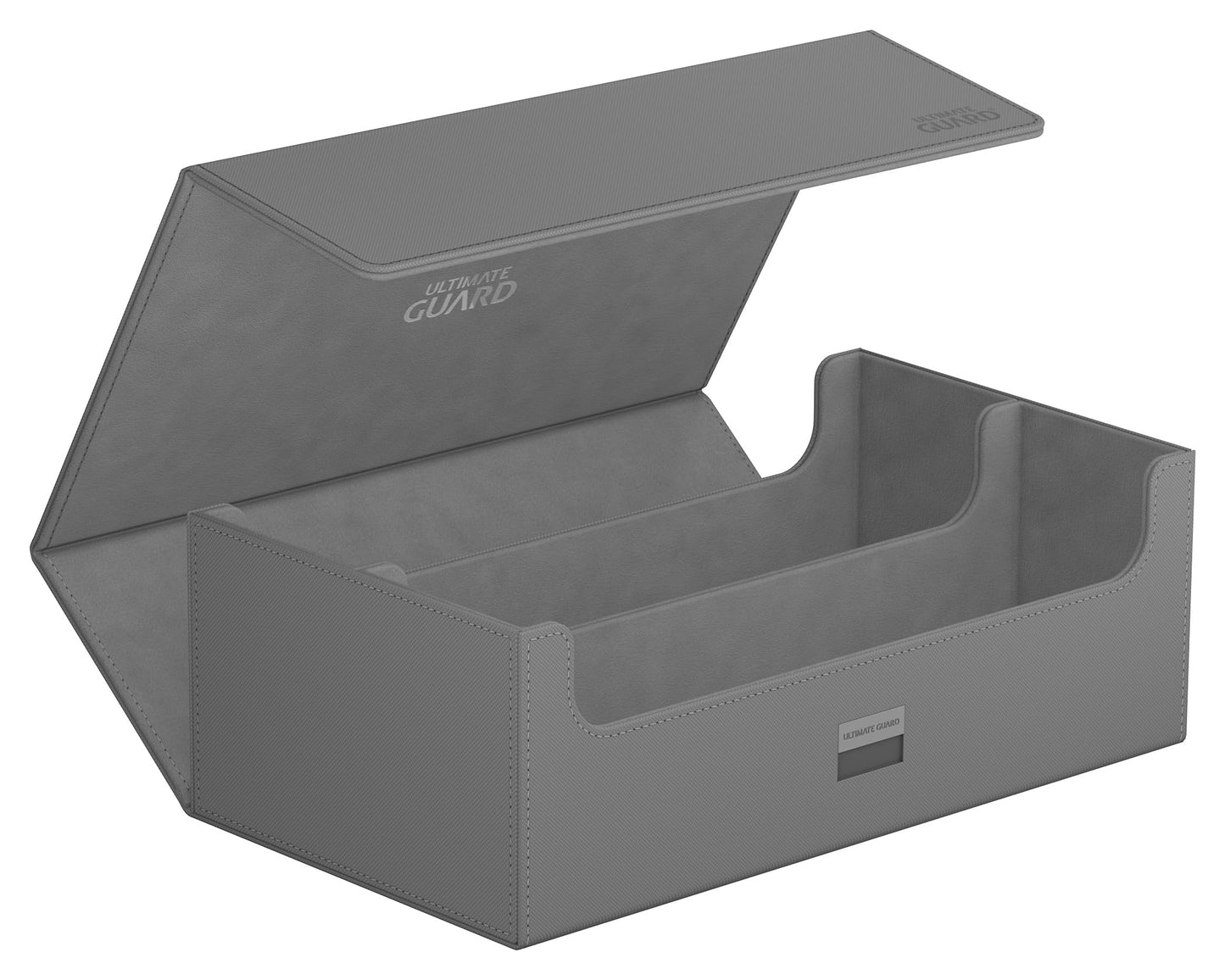 Ultimate Guard Arkhive 800+, Deck Case For 800 Double-Sleeved Tcg Cards, Grey, Compatible With Boulders, Magnetic Closure & Microfiber Inner Lining