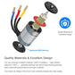 Hobby Fans Waterproof S3650 3900KV Brushless Motor 3.175mm Shaft with 60A Sensorless Brushless ESC Electric Speed Controller Com