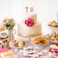 70th Birthday Candles, 3D Diamond Shape Number 70 Candles Happy Birthday Cake Topper Numeral Candles for Birthday Wedding Decora