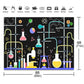 Fitumiw Chemical Science Birthday Party Backdrop 8x6ft Chemical Experiments Science Party Decorations Background for Kids Chemis