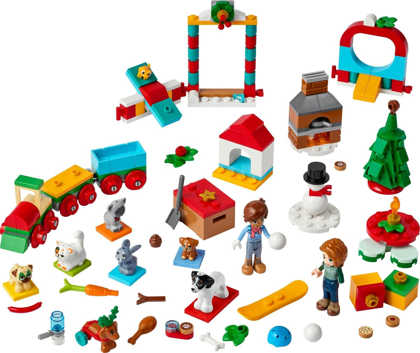 Brickcomplete Lego Friends Set Of 2: 41758 Lego Friends Advent Calendar 2023 & 30416 Market Bude