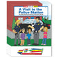 ZOCO - Police Coloring Books for Kids (50 Bulk Pack, With Crayons) - Games, Puzzles, Activities - Officer Handouts for Kids