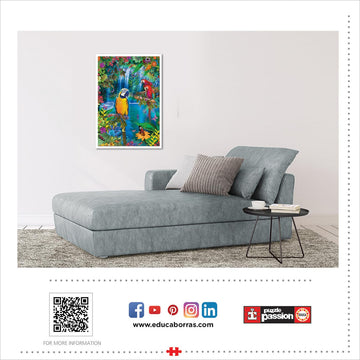 Puzzle Passion Educa Bird Tropical Land Puzzle (500 Piece)