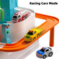 Temi Boys Toys Car Track, Kids Race Track City Adventurous Toy For 3 4 5 6 7 Years Old Boys Girls - Car Toys With 3 Cars, Car Track Toys For Boys Age 3, Birthday Gifts Toys For Boys 3-5 Years Old