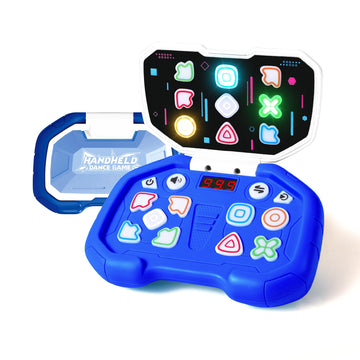 Fast-Push Puzzle Games | Electronic Bounce Fidget Toys | Educational Early Learning For Ages 3-12 | Boys & Girls | Navy Blue | B