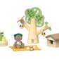 Hape Honey Bees Picnic, Green Planet Explorers | Educational Bee And Beehive Toy, For Kids Ages 3+ Years