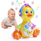 Wanonoo Dancing Duck Baby Toys 6-12 Months Developmental, Musical Crawling Infant Tummy Time 3 4 5 6 7 8 9 10 11 12 18 Month Boy