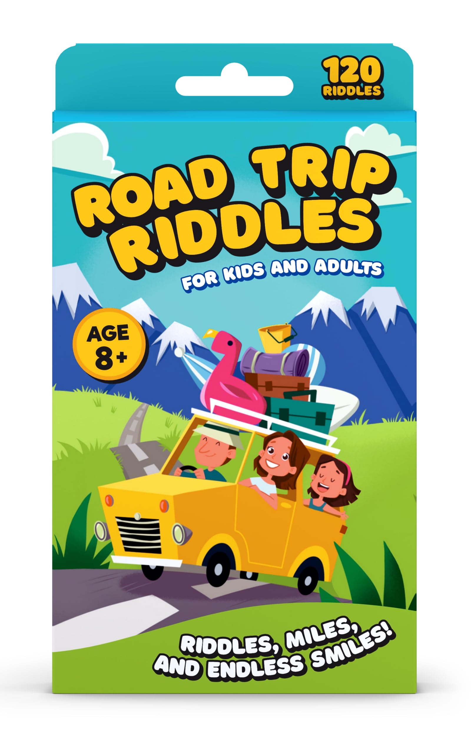 WELL BALANCED Road Trip Riddles Game for Kids, 4.8 x – Toytooth