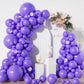 Purple Balloons In Different Sizes 5 10 12 18Inch-134Pcs Purple Balloons For Garland Arch