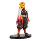 Ninjamo Kyojuro Rengoku Figure Demon Anime Action Figure Flame Hashira Swordsman Statue Toy Gfit Collectible Manga Figure