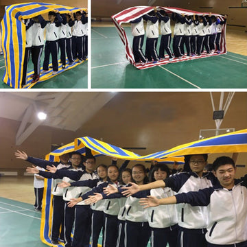 Kinden Teamwork Games Group Learning Activity Fun Playing Run Mat For Kids And Adults Field Day Game(1 Pack)