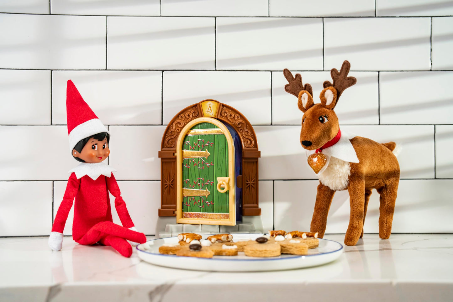 Elf Pets: A Reindeer Tradition - Includes Beautifully Illustrated Hardbound Storybook, Huggable Elf Pet Reindeer Stuffed Animal