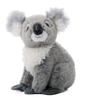The Petting Zoo Koala Stuffed Animal, 12-Inch Grey Plush Toy, Recycled Materials, Model 420341