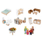 Hape Doll Family Mansion| Award Winning 10 Bedroom Doll House, Wooden Play Mansion With Accessories For Ages 3+ Years