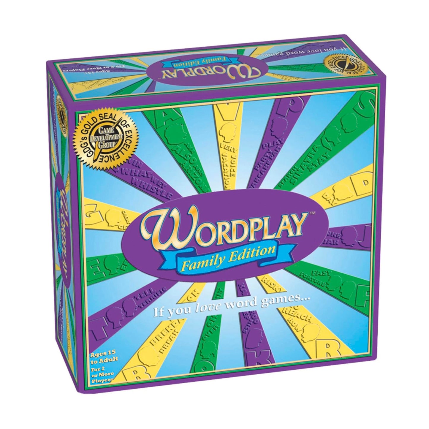 Wordplay - The Ultimate Fast-Paced Word Challenge Board Game for Family & Friends - mature-themed & Family Game Night Fun