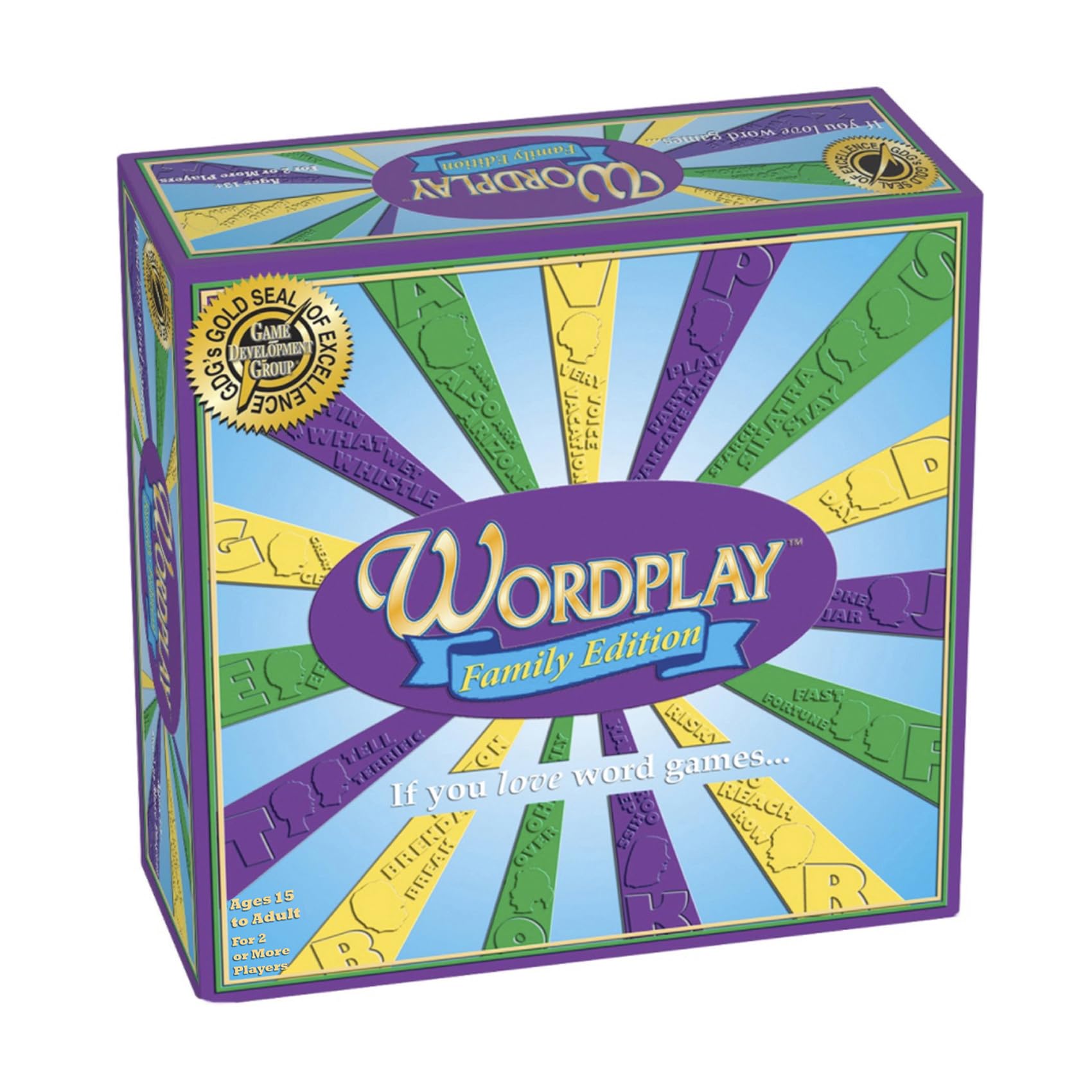 Wordplay - The Ultimate Fast-Paced Word Challenge Board Game for Family & Friends - mature-themed & Family Game Night Fun