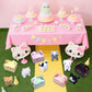 Fainne Adopt a Pet Cat Party Favors - 12 Mini Kitten Stuffed Animals & Gift Boxes - Multi-color - Pack of 24