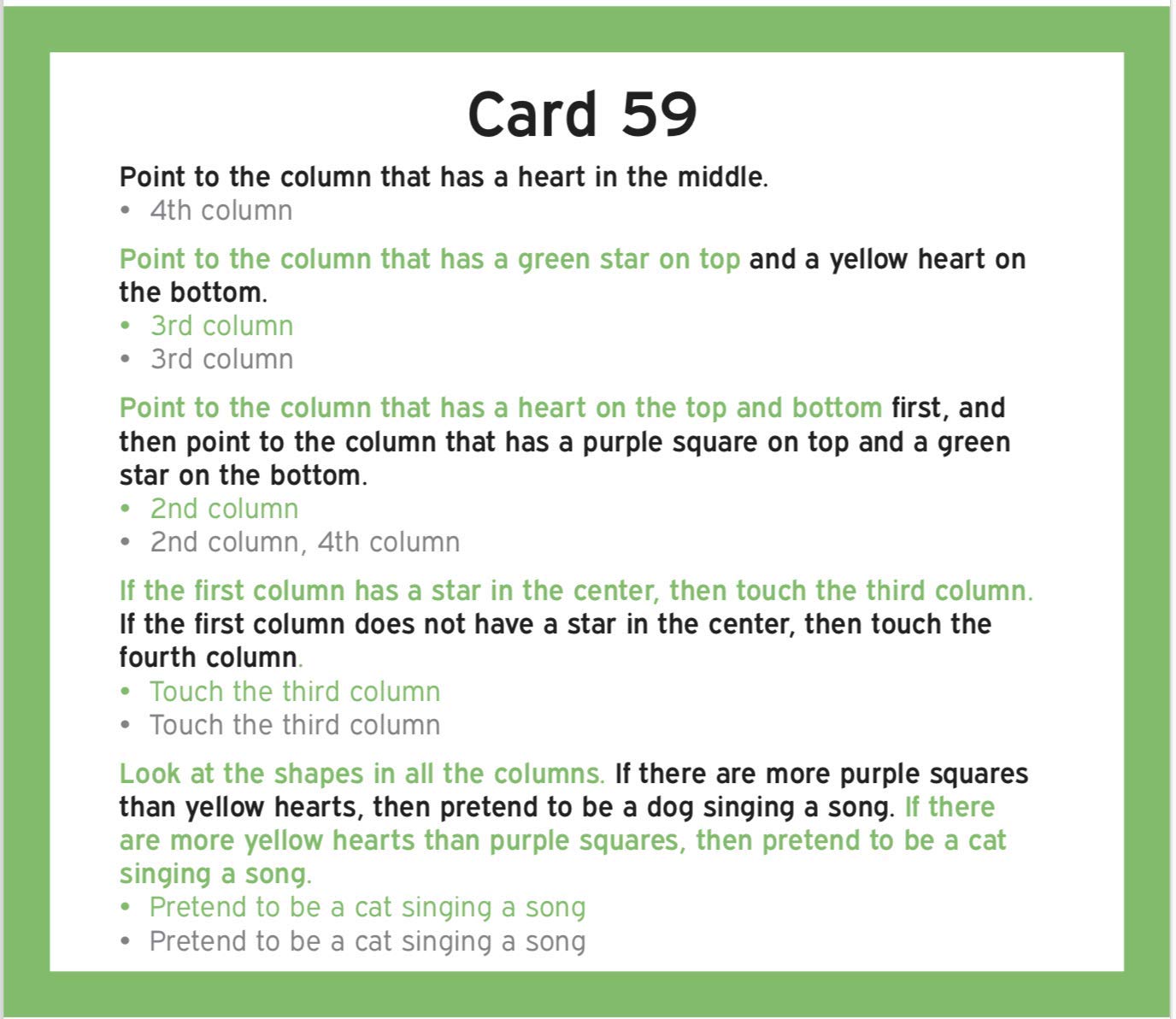 Testingmom.Com Gifted Learning Flash Cards – Following Directions For 1St Grade - 2Nd Grade – Practice For Grade 1 - Grade 2 Cogat Test, Iowa Test (Itbs), Olsat Test, Nyc Gifted And Talented, Wppsi