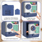Nafeiv Piggy Bank, Automatic Electronic Piggy Bank For Kids Boys Girls With Password And Fingerprint Unlocking Simulation, Money