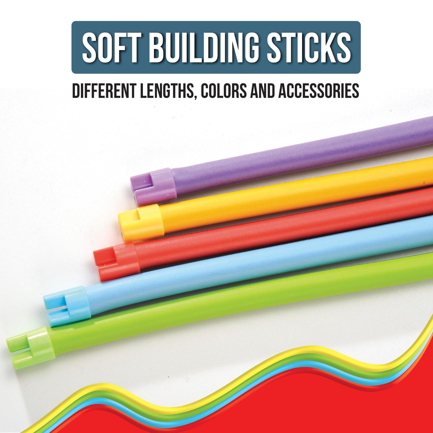 Spaghetteez Kids Building Toy Set - Interactive Bucket Of Noodles Construction Kit With Flexible Noodles - Educational Creative