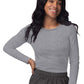 Sivvan Scrubs For Women - Long Sleeve Comfort Underscrub Tee 3-Pack - S85003 - Blackdark Marl Greywhite - S