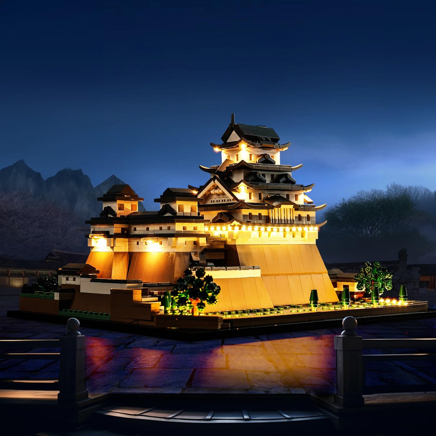 Hilighting Upgraded Led Light Kit For Lego Architecture Landmarks Collection: Himeji Castle Building Set, Compatible With Lego 2