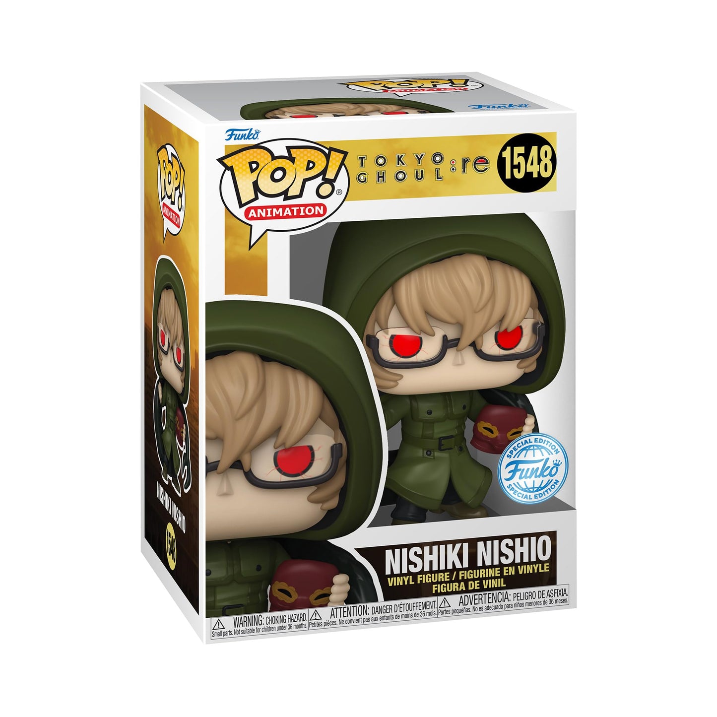 Funko Pop! Anime: Tokyo Ghoul: Re- Nishiki Nishio (Ae Exclusive)