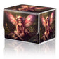 DEGDFSGR for TCG MTG Card Game Storage Box Organizer Trading Card Case Commander Deck Box Magnetic Closure Creative Pattern Up t