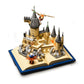 Castle Book Building Set Compatible With Lego For Adults,Medieval Modular House Building Kit For Boys And Girls Christmas,Hallow