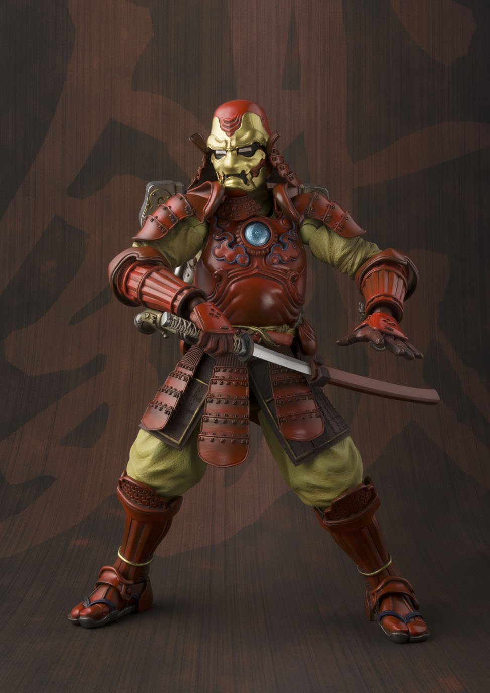 Bandai Tamashii Nations Manga Realization Samurai Iron Man Marvel Action Figure