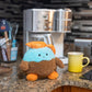 BumBumz 7.5 Inch Coffee Pot & Mug Plush Toy Set - Weighted Sensory, Soft & Cute - Officially Licensed, Perfect Gift for Kids