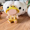 17Cm Doll Clothes - 2-Piece Set For Dolls |Overalls+Cap | 6.7 Inches Cute Doll Clothes - Adorable Outfit For 17Cm(Style-F)