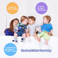 Ersihua 2-Pack Silicone Teething Toys For Baby, Tv Remote Chew Toy Teethers For 3-6 Months, Baby Sensory Toys For 6 To 12 Months