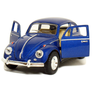Kinsmart 5'' 1967 Volkswagen Classic Beetle 1:32 Scale (Blue)