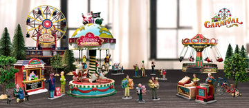 Lemax 94525 Carnival Sights & Sounds: Yuletide Carousel
