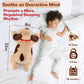 Meowtastic Brown Dog Weighted Stuffed Animals - 22 Inch 4.5 Pounds Weighted Plush Dog Stuffed Animals - Big Stuffed Dog Weighted Plush Pillow - Cute Plush Toys Gifts For Kids & Adults (22' 4.5 Lbs)