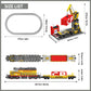 Mould King 12027 Train Building Block Kit  EMD SD40-2 Diesel Locomotive Rail Train with Motor  Remote Controlled Train Set for Kids/mature-themed Collections Enthusiasts(1170 Pieces)