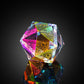 UDIXI 30mm Prism Glass D20 Dice Large Polyhedral Dice 20 Sized DND Dice Glass Dice for Dungeons and Dragons Role Playing Games M