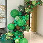 Green And Brown Balloons, 12Inch Camouflage Balloon Camo Balloons Brown Dark Green Black Balloons For Army Party Decorations Bir