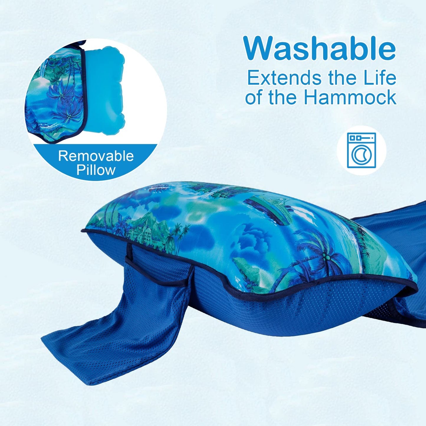 Pool Hammock Float, Adult Pool Floats For Pool, Lake Floats Swimming Pool Hammock, Premium Pool Float Lounger, Water Hammock Lounger, Swimming Floating Bed Hammock, Inflatable Water Swimming Floaties
