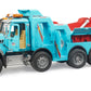 Bruder Mack Granite Heavy Rescue Wrecker Tow Truck with Light & Sound, 26.5" Blue, Plastic, Model 02831