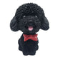 IBWell Mini Bobbing-Head Dog Toy for Car Dashboard, Black Poodle, Resin, Model yt8003322