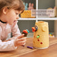 TOP BRIGHT Montessori Woodpecker Worm Toy - Magnetic Bird Feeding Game for Kids Age 2-4, Multicolor, Fine Motor Skills Development