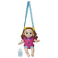 Baby Alive Littles, Carry ‘N Go Squad, Little Zoe, Red Curly Hair Doll, Carrier, Accessories, Toy For Kids Ages 3 Years & Up