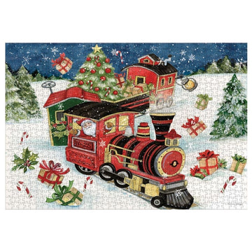 Lang - 1000 Piece Puzzle -Nuter Suite  Artwork by Tim Coffey - Linen Finish - 29? x 20 Completed