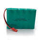 GLESOURCE 2 Pack 6V 1000mAh AA Battery Pack with JST Plug & USB Charger for RC Vehicles