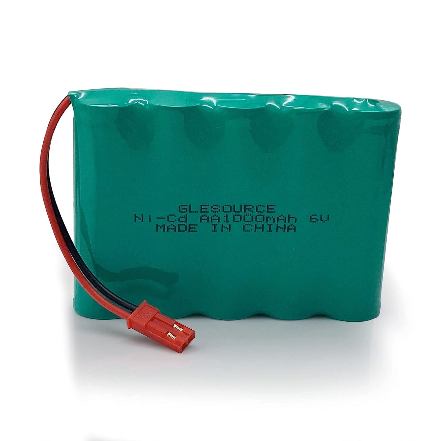 GLESOURCE 2 Pack 6V 1000mAh AA Battery Pack with JST Plug & USB Charger for RC Vehicles
