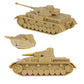 BMC CTS WW2 German Panzer IV Tank - Tan 1:38 Plastic Army Military Vehicle
