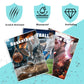600 Counts Card Sleeves  Clear Baseball Card Sleeves  Sturdy Trading Cards Sleeves  Plastic Card Protector for Standard Cards Fit for MTG  Baseball Cards  Sports Cards  Game Cards