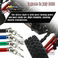 RCMYou Drive Shaft CVD Axles for 1/10 Arrma Big Rock V3 3S BLX 4x4 4WD,4Pcs RC Upgrades Parts,Front Rear Driveshafts for New Big
